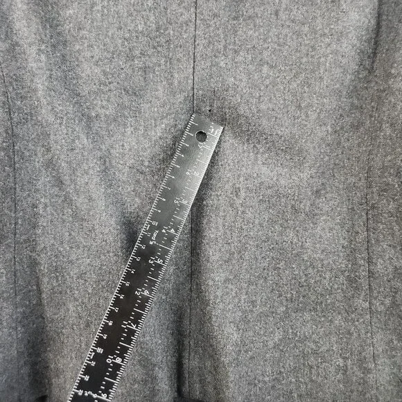 Vintage Pendleton Blazer Women 14 Gray Miss Virgin Wool Made in USA Suit Jacket - Picture 9 of 12